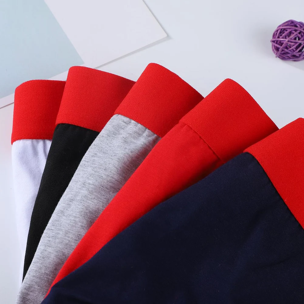 Fashion Letter Men Casual Panties Cotton Blend Sports Breathable Sweat Absorption U Pouch Briefs Bikini Underwear