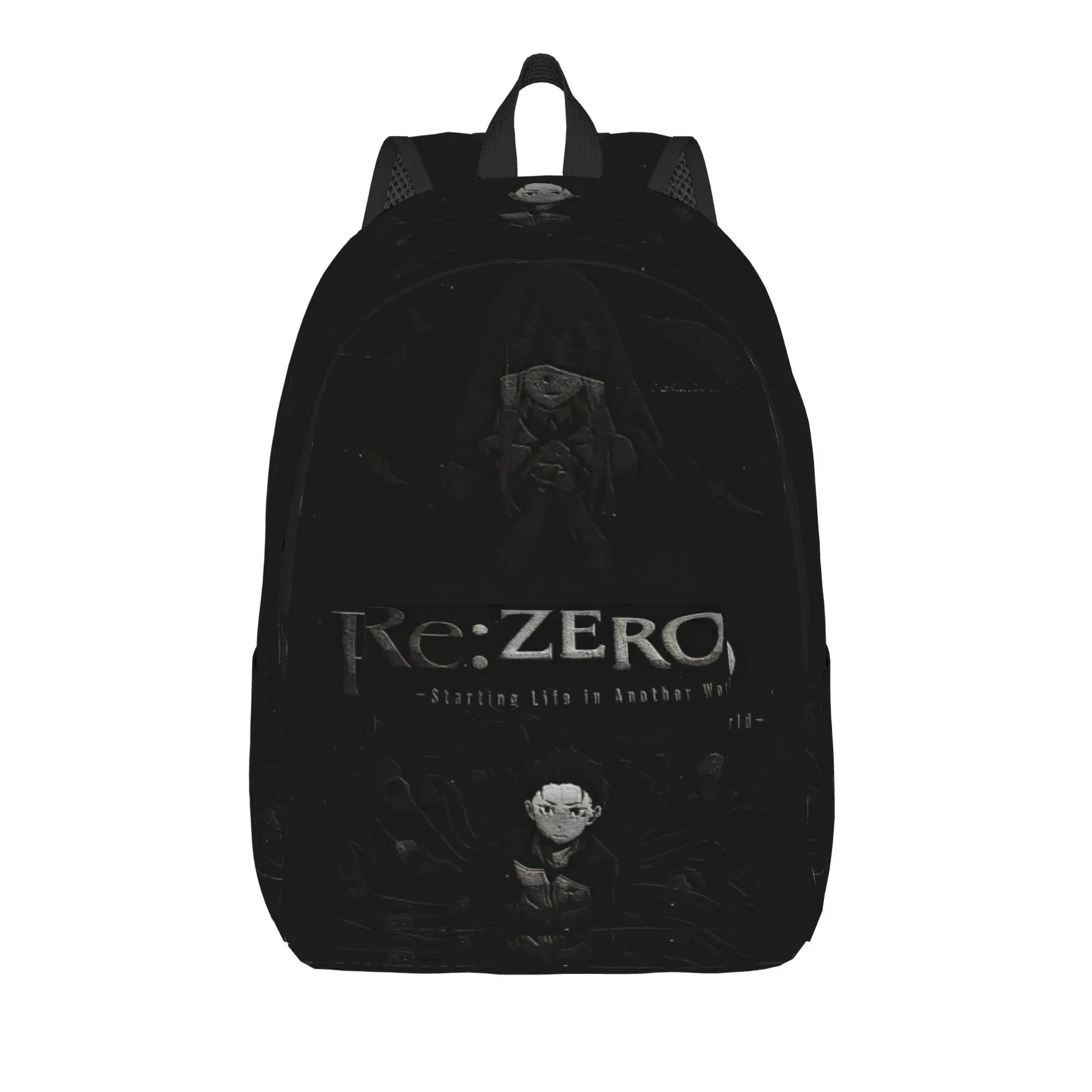 Fashion Re ZERO Anime Backpack  Mochilas Casual Outdoor Retro Washable Rucksack
