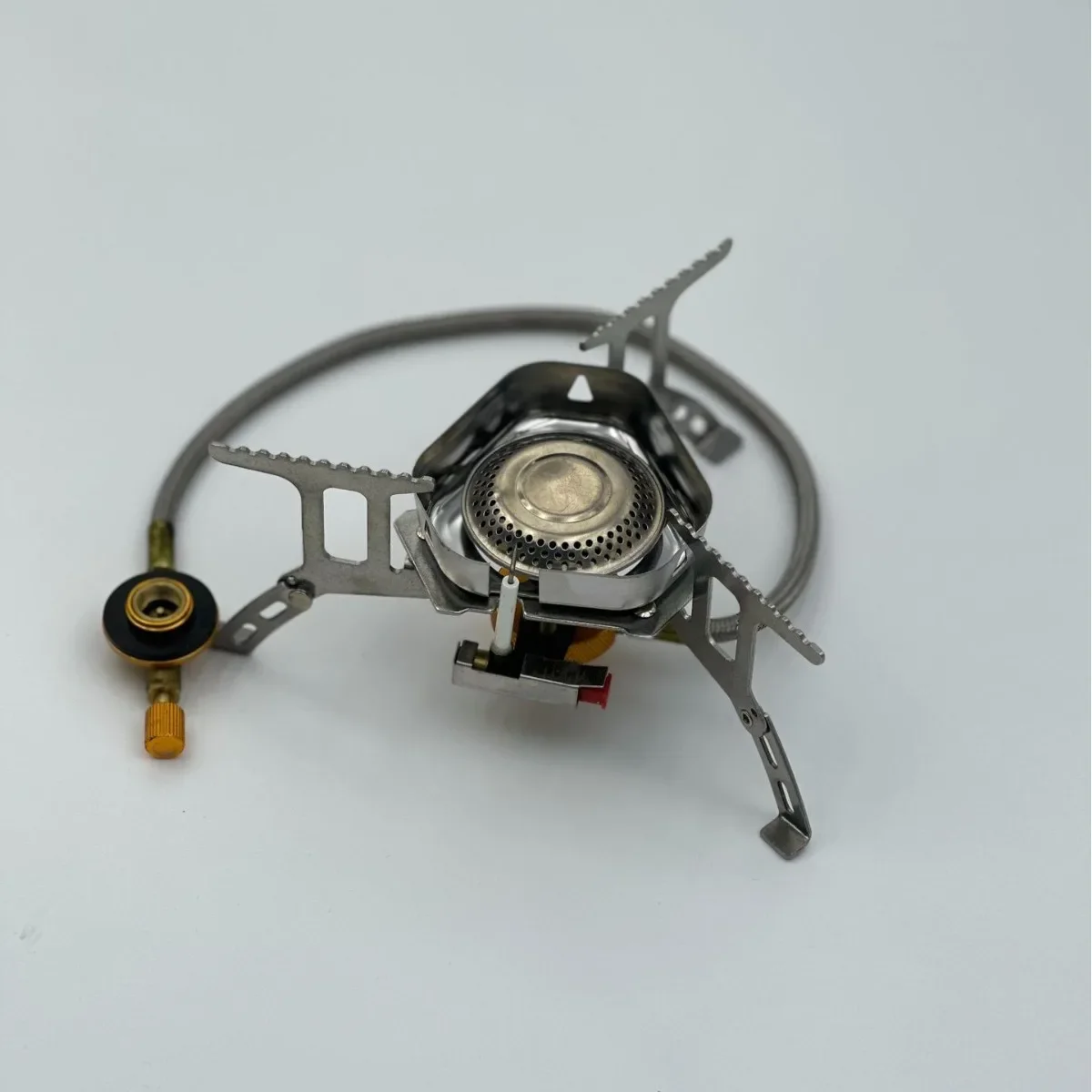 Outdoor Gas Stove Burner Mini split camping gas stove portable picnic flat gas electronic ignition stove