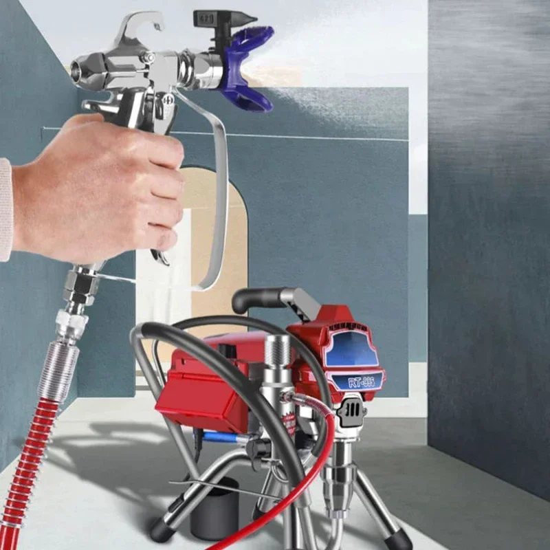 Fully Automatic High Pressure Airless Spray Machine Latex Paint Spray Paint Household Small Electric Paint Spray Machine
