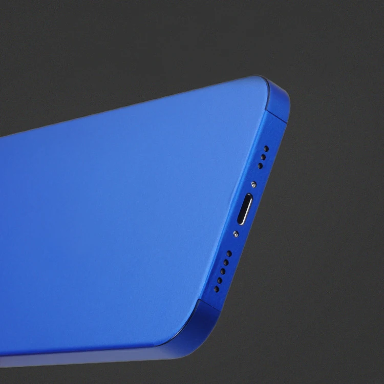 Colorful Ice Matte Skins Film Wrap Skin Phone Back Sticker For iPhone 12 Pro Max 12 Mini 11 Pro XS MAX XR X 8 7 6S Plus SE 2020