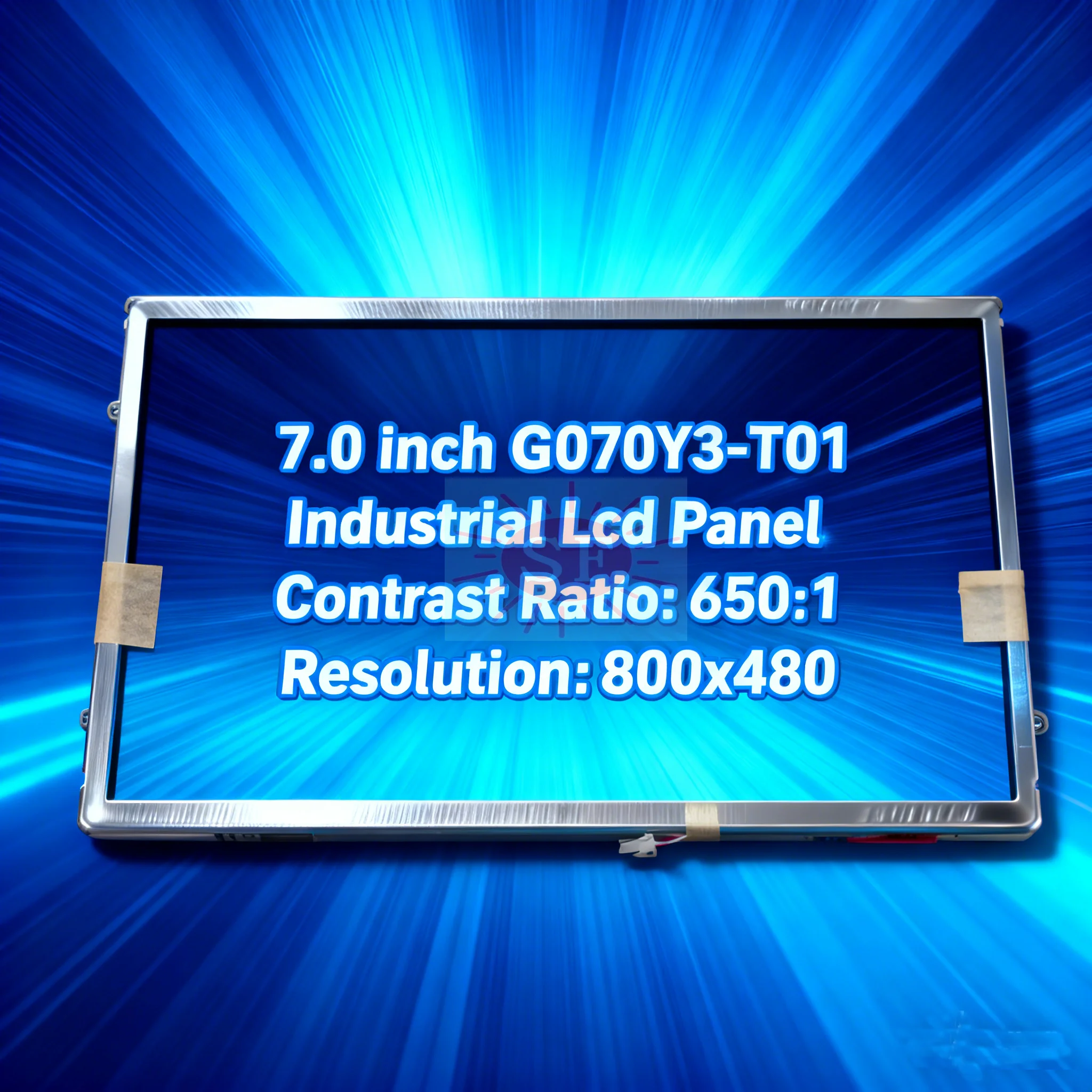 70-g070y3-t01tft-lcd-panel-800-480-resolution-industrial-display-with-ttl-1-ch-6-bit-50-pins-fpc