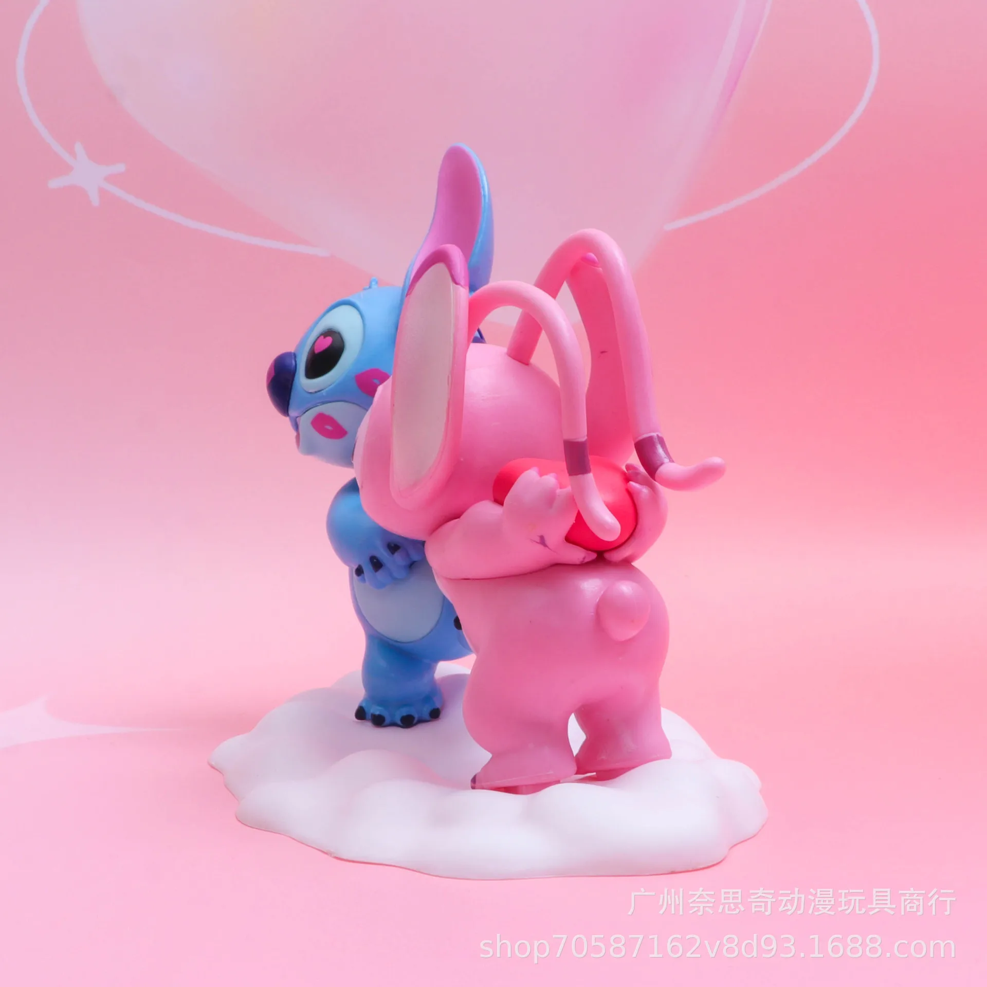 Star Baby Couple Stitch Doll, Leon Day Limited Edition, Tide Play Model, Ornements