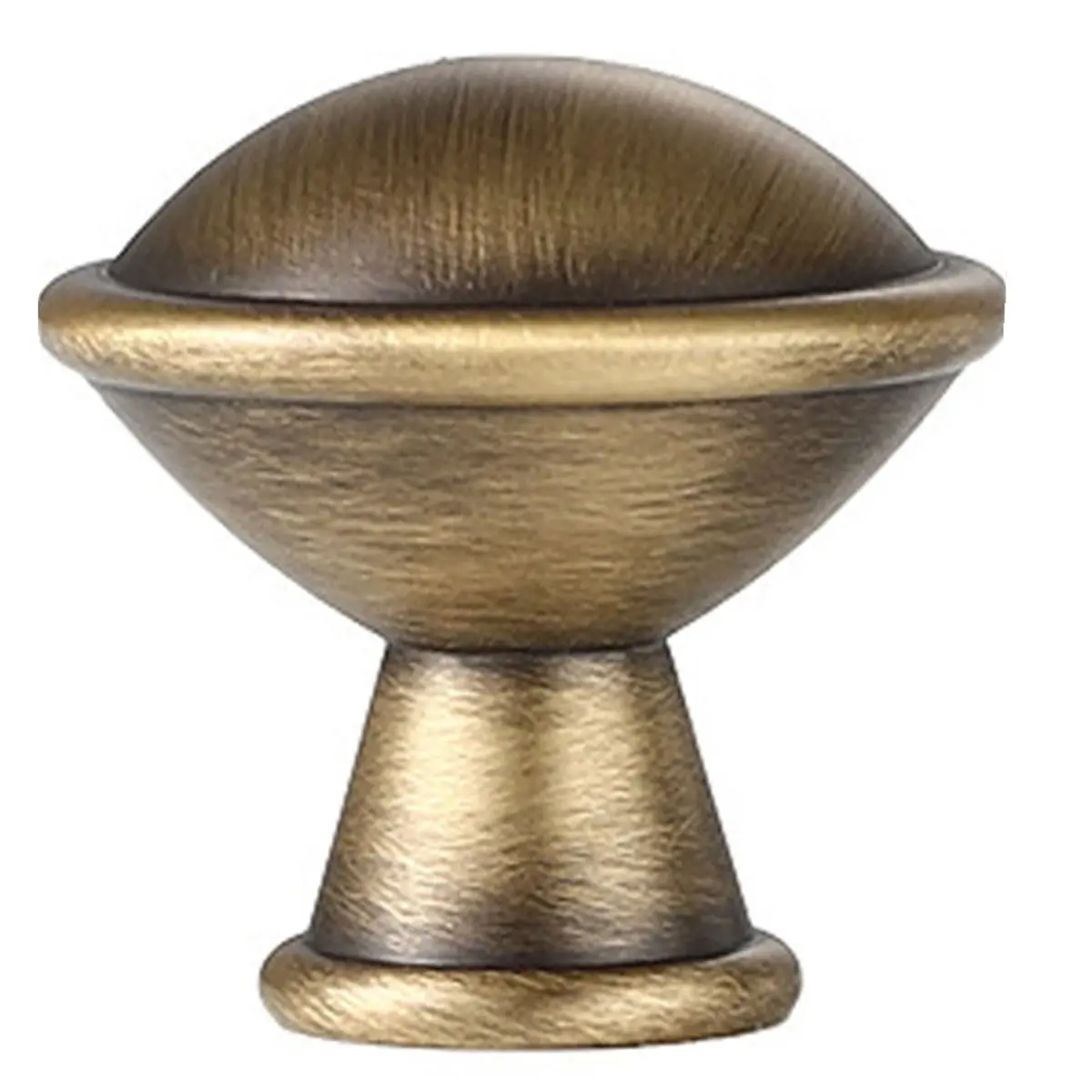PHONE&GEAR Modern Brass Cabinet Handles - Bronze Finish for Kitchen and Wardrob