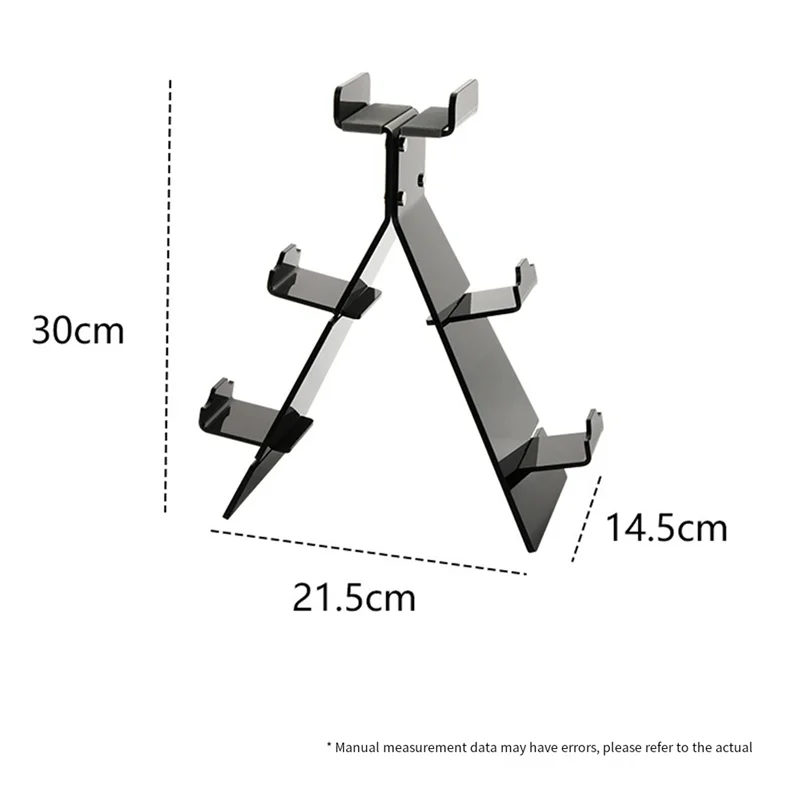 EF-Applicabile al gioco per controller Switch Supporto da tavolo Rack di archiviazione per cuffie Rack per accessori multifunzione