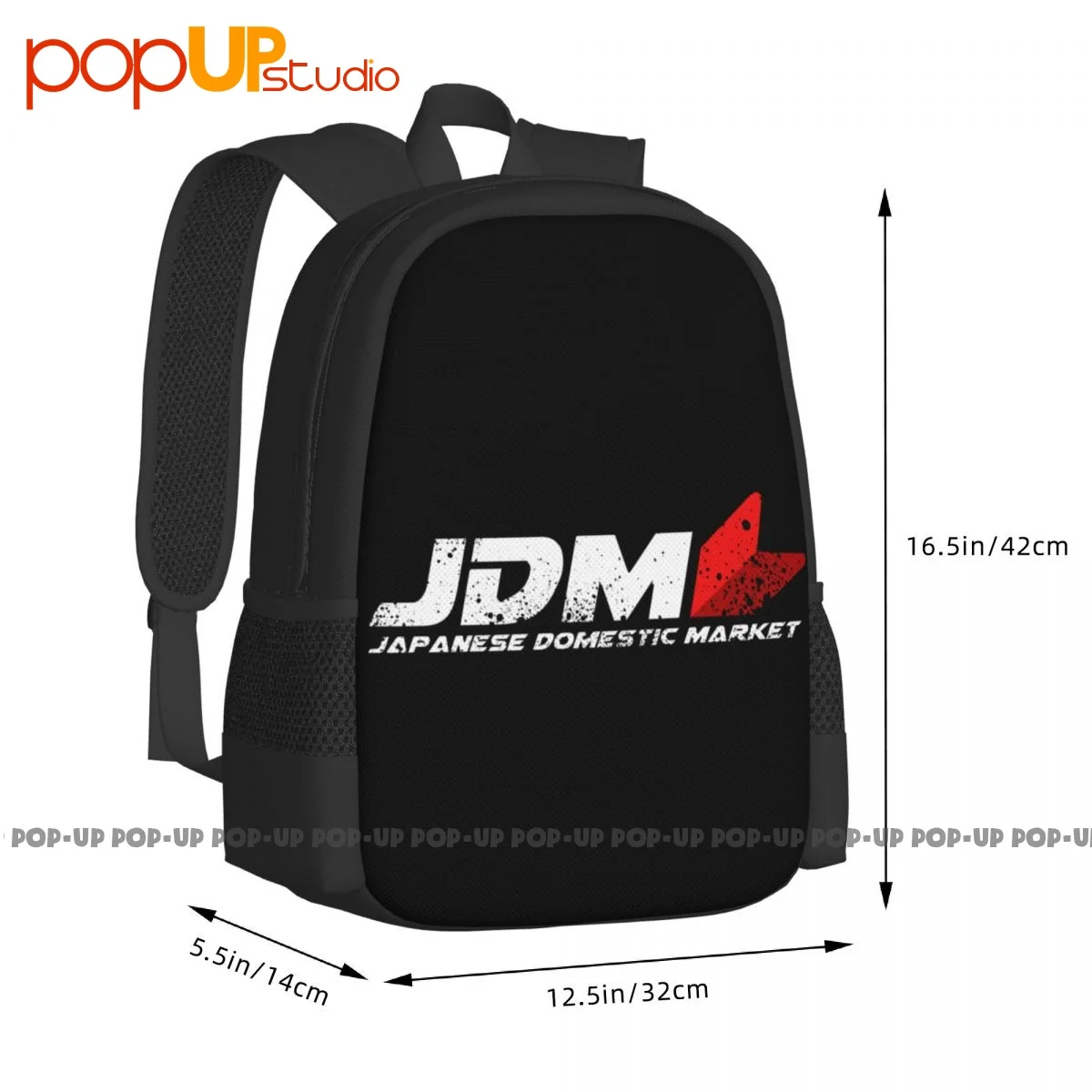 Jdm Cb7 4 Door Print Japanese Domestic Market Backpack Large Capacity Bookbag Shoe Bag Sports Bag Clothes Backpacks