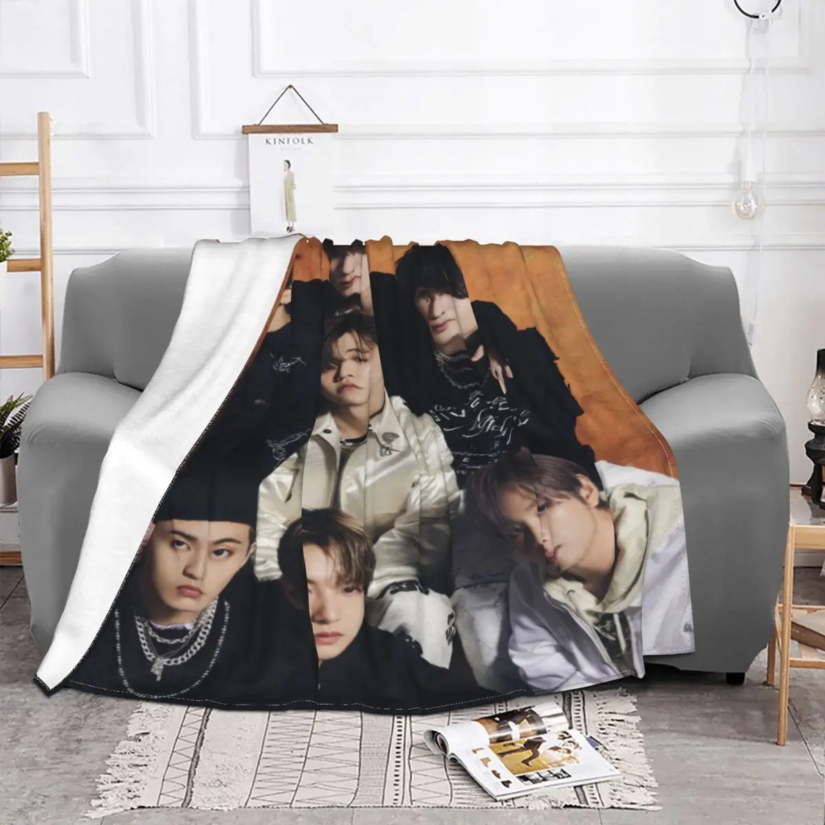 NCT DREAM Blankets Sofa Cover Flannel Textile Decor Kpop Singer Multifunction Warm Throw Blanket for Bed Outdoor Bedspread