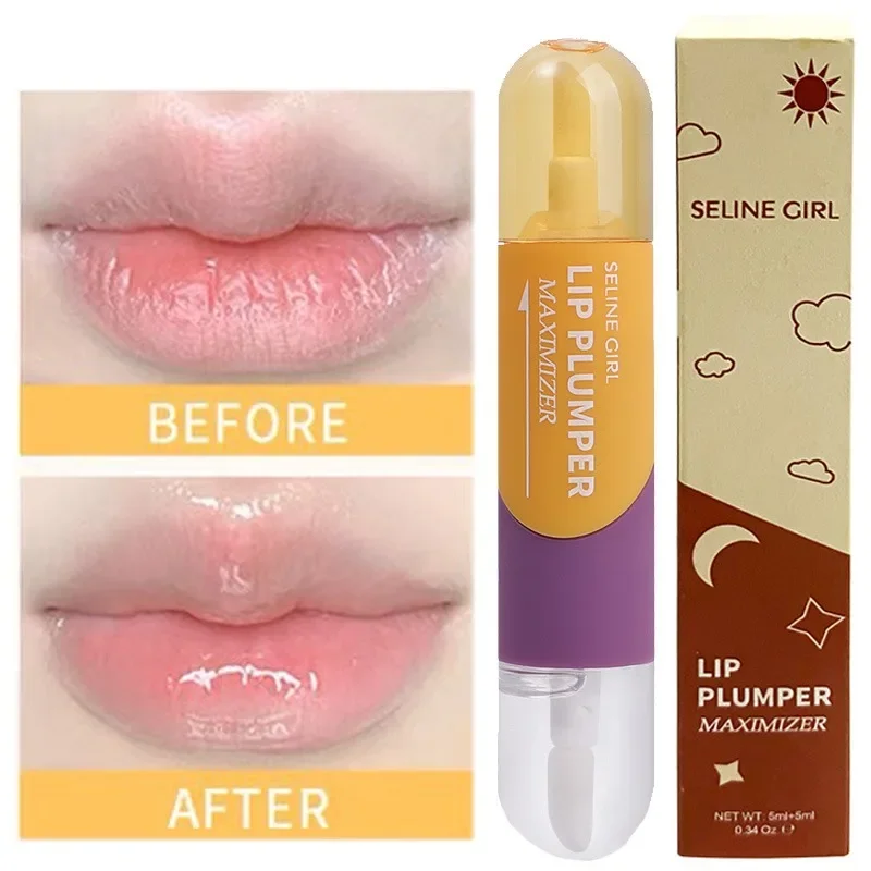 Moisturizing Lip Plumper Oil Instant Volumising Lip Oil Repairing Reduce Lip Fine Lines Lip Gloss Lips Enhancer Makeup Cosmetic