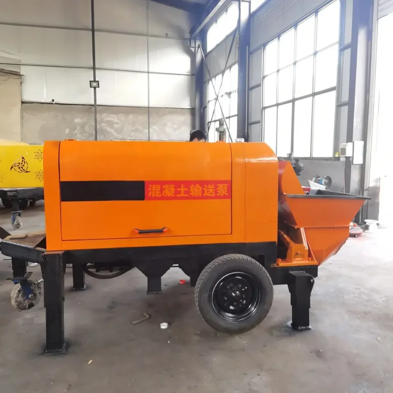 YG Concrete Pump Quality Shotcrete Conveying Building Construction Equipment Diesel Power Mini Concrete Mixer Pump Machinery