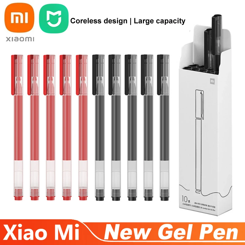 Xiaomi Mijia Super Durable Writing Sign Pen Mi Pen 0.5mm Signing Pens Smooth Switzerland MIKRON Refill Japan MIKUNI Printing Ink