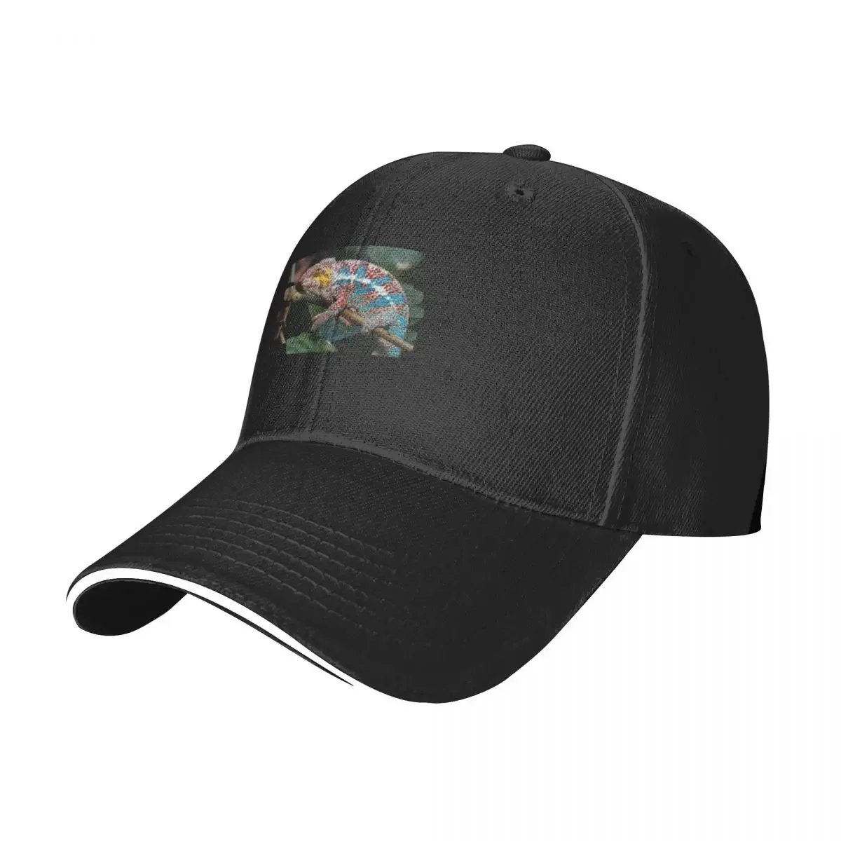 

Hello From the Wild Chameleon. Save the Planet! Baseball Cap Sunscreen Luxury Cap Women's Men's