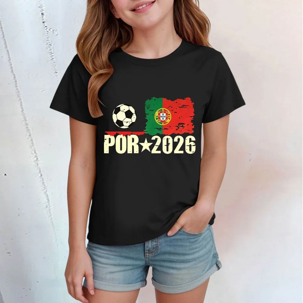 Kids Portugal Soccer T-Shirt