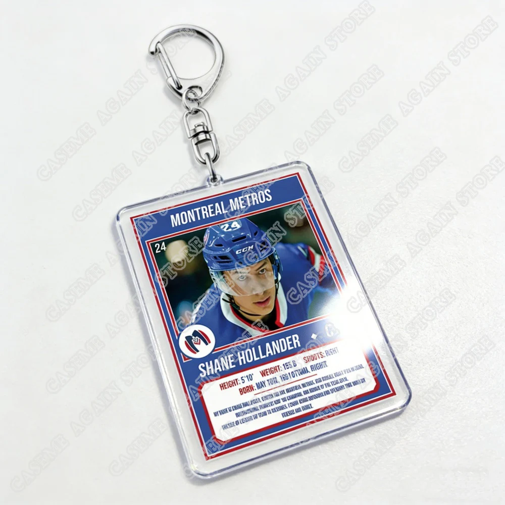 Heated Rivalry Stamp Shane Hollander Ilya Rozanov / 1221 / 1410 / I'm Coming To The Cottage / We Didn't Even Kiss Keychain