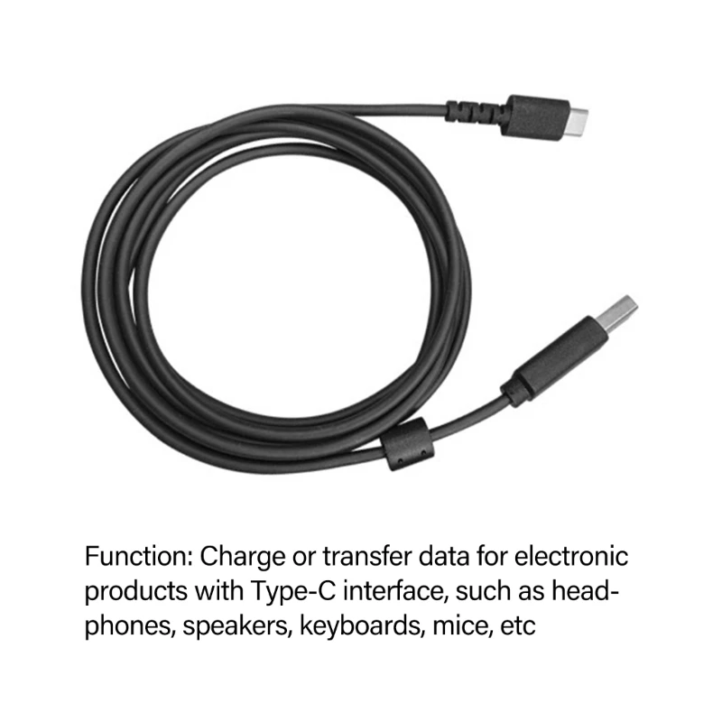 U55B Highly speed Charging Data Cord For G733Lightspeed/GPRO Headsets Type CPeripherals