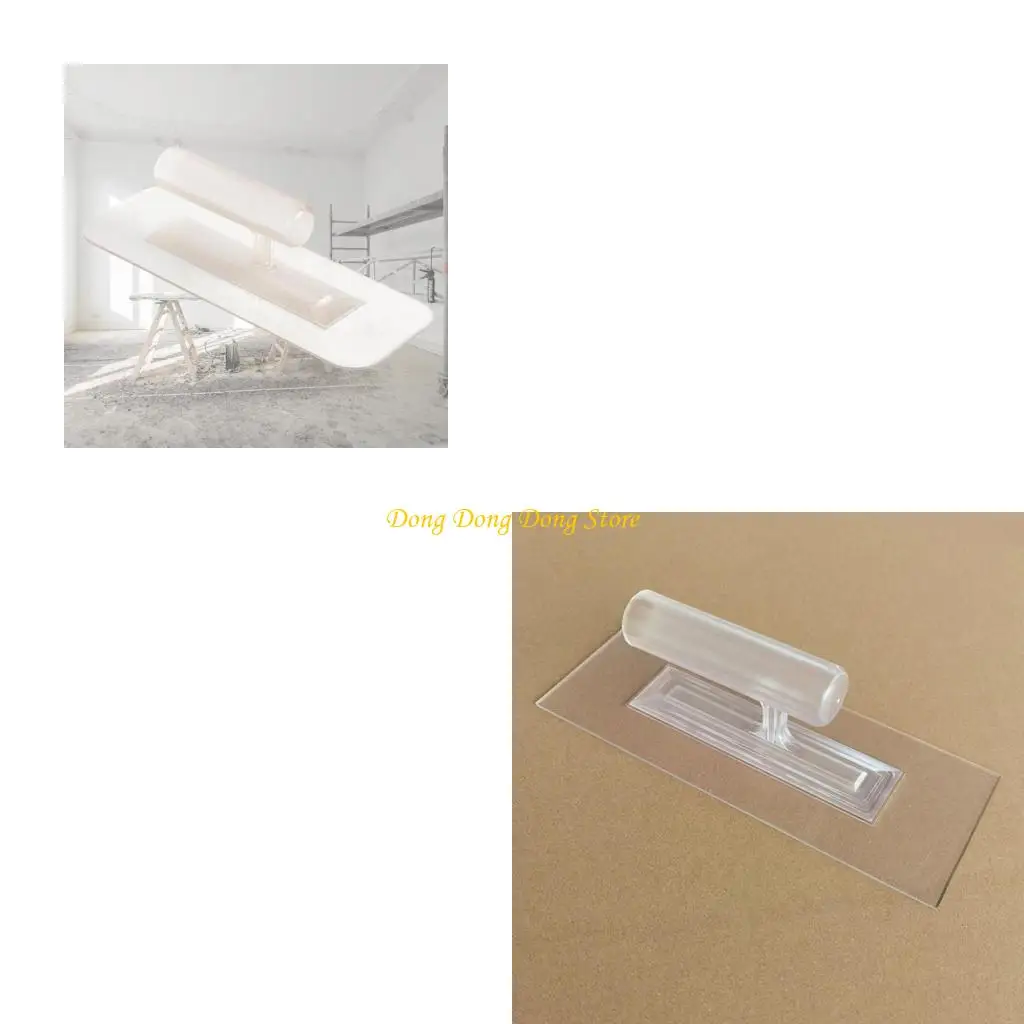 

Paint Plastic Trowel Diatom Mud Trowel, Art Tool Transparent Plastic Trowel