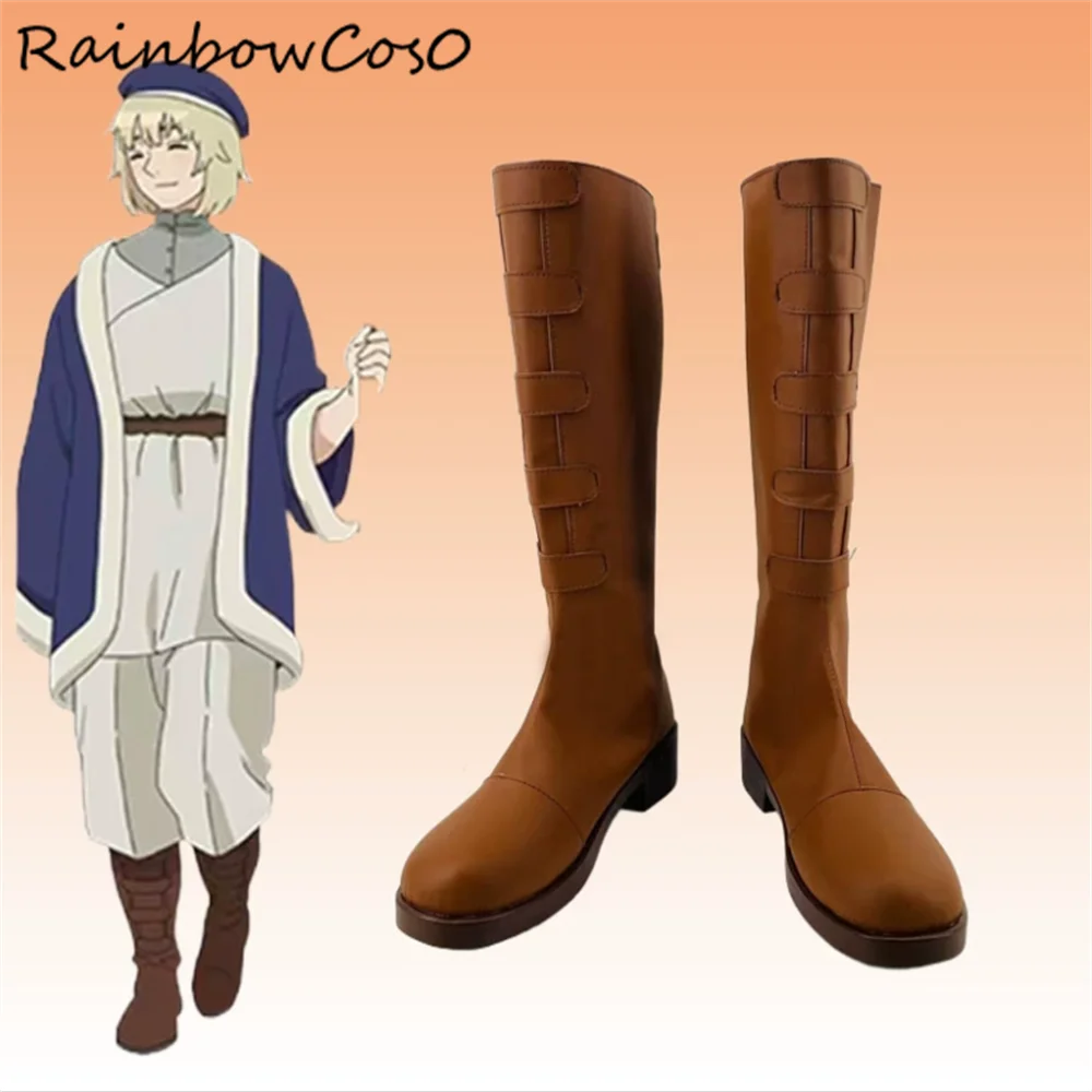 Falin Touden Delicious in Dungeon Cosplay Shoes Boots Game Anime Halloween RainbowCos0 W4271