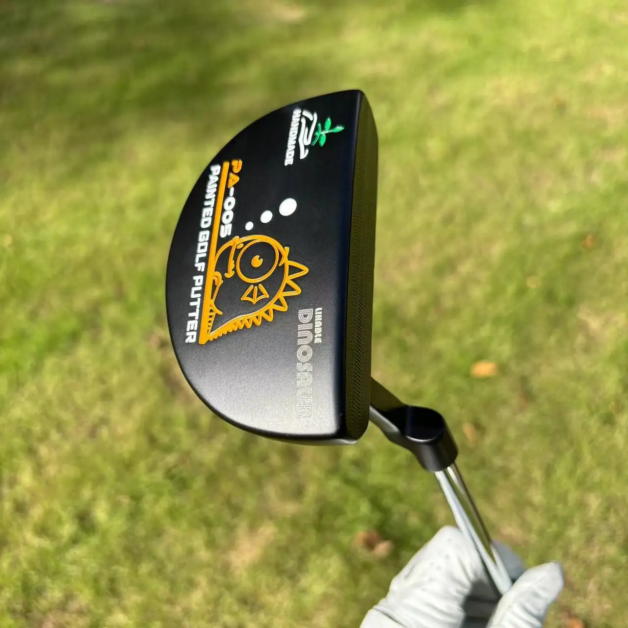 مضرب جولف PA-005 برأس زنك مزورة لليد اليمنى للرجال، 34/35 بوصة مع عمود فولاذي، قبضة مطاطية سوداء #2