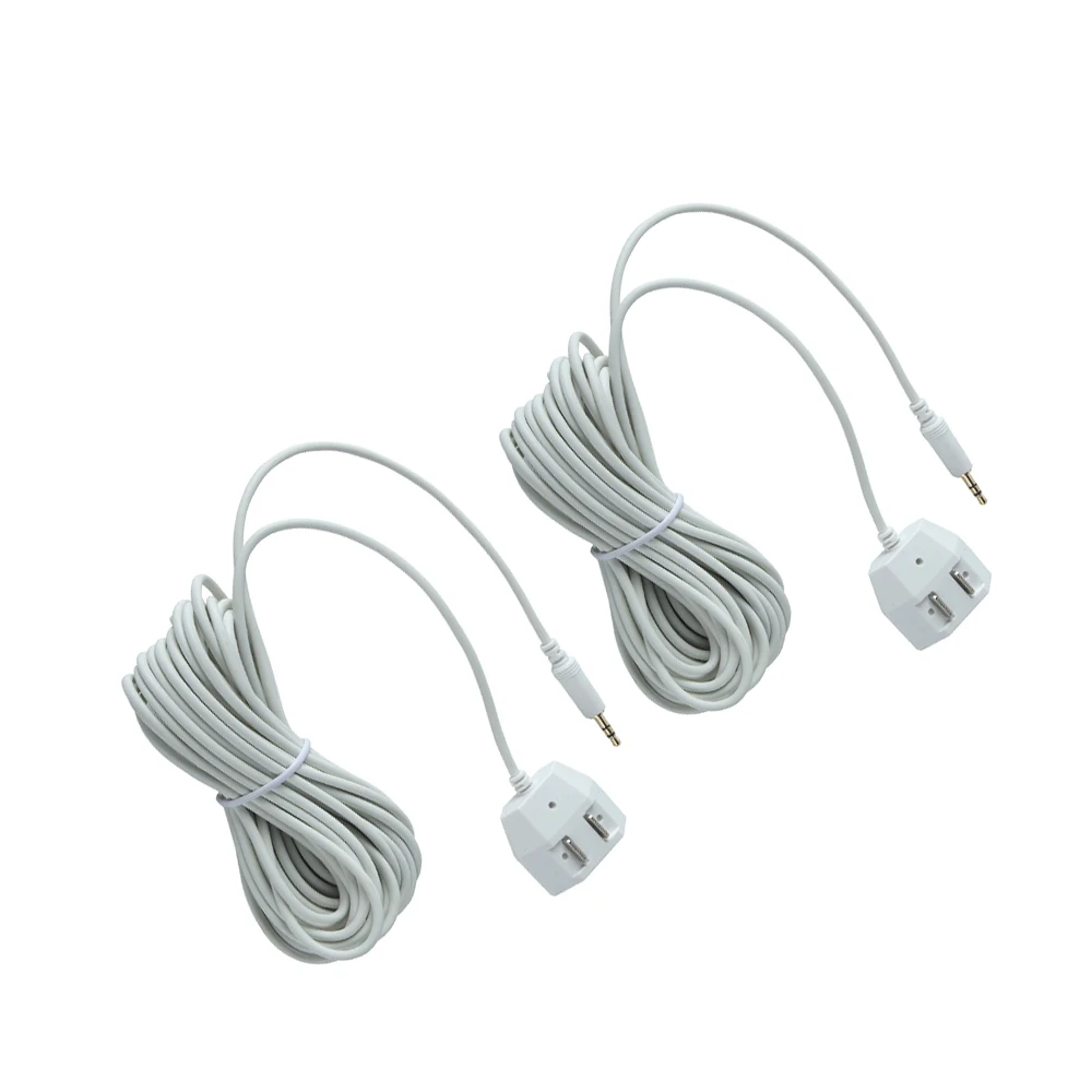 2pcs 6-Meter Water Sensor 2.5mm Jack with High Sensitive Detecting Probe for Water Leak System WZ805, WZ806, WZ807 WZ808 WZ800