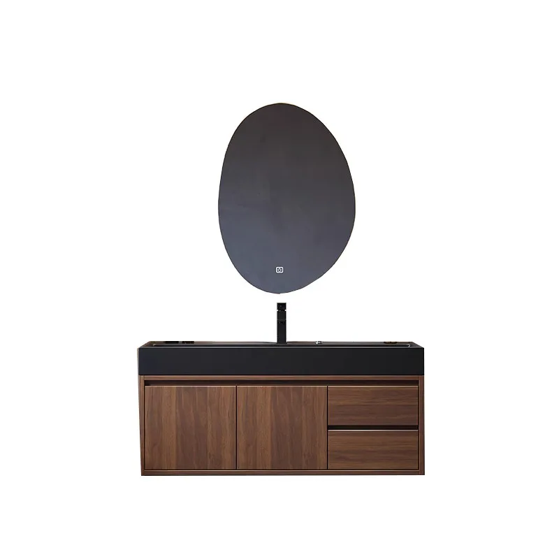 

Rock integrated basin, bathroom cabinet, combined bathroom, washbasin, hand washbasin, wall-mounted intelligent storage bathroom