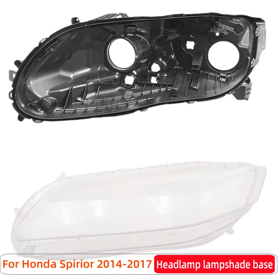 For Honda Spirior 2014 2015 2016 2017 Car Accessory Base Head Lamp Shell Headlamp Base Fixing Bracket Glass Cover