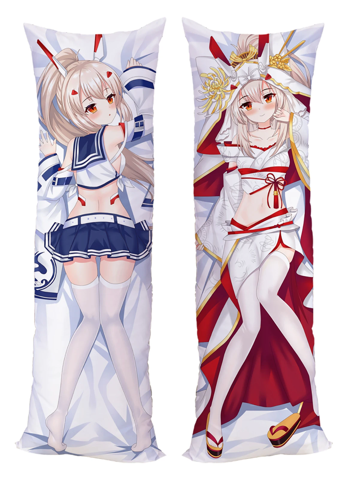 Anime Pillow Case Dakimakura Azur Lane Impact IJN Ayanami Bedding Pillowcase Hugging Body Pillow Case Double Sided