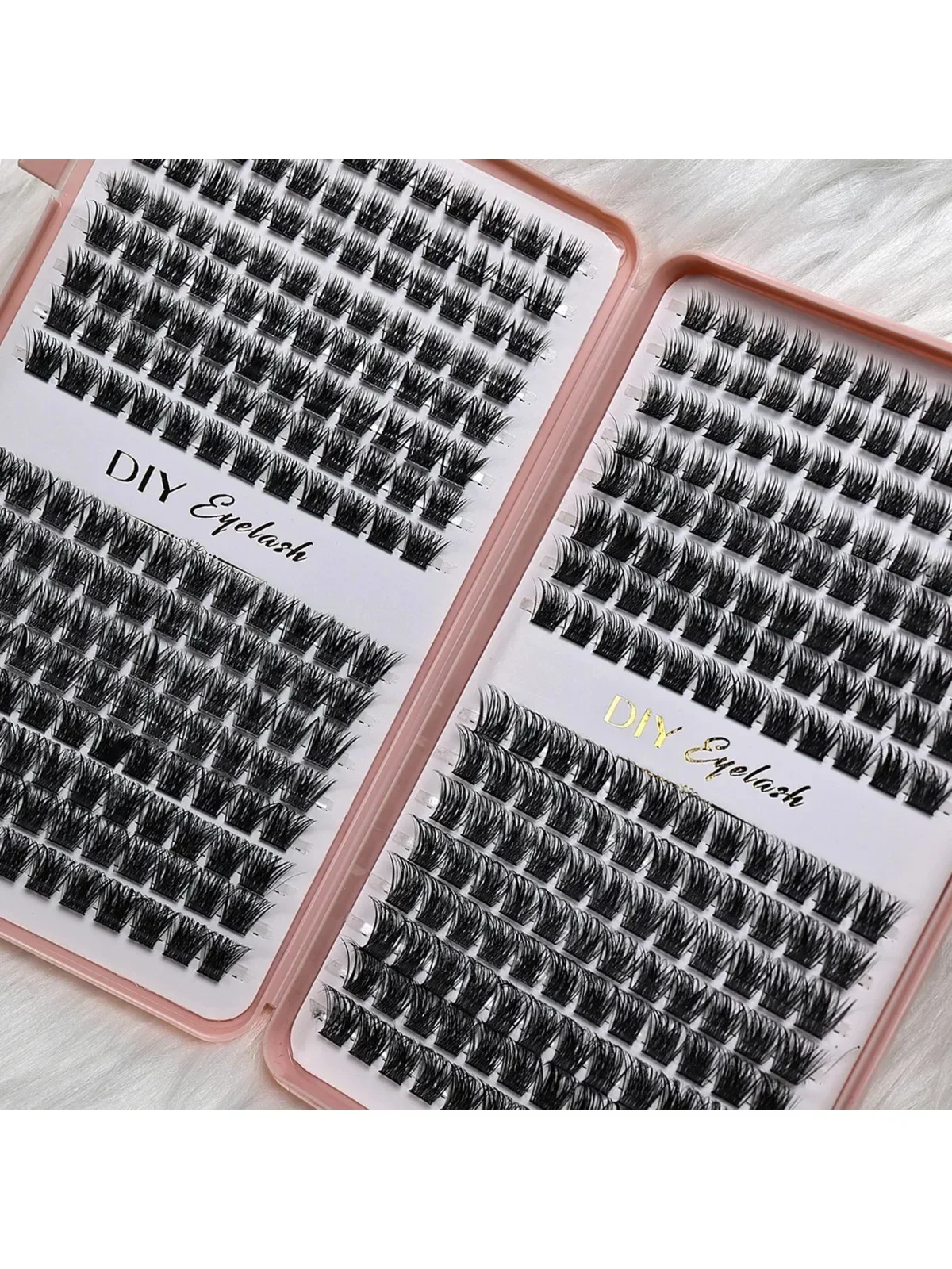 Einzelne Wimpernbüschel, DIY-Wimpernverlängerungs-Set, D-Curl-Wimpernbüschel, Wimpernverlängerung, geeignet für Anfänger. – Detail 7
