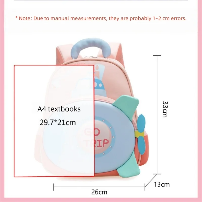 Submarine Rocket Nursery School Bag Small School Bag For Children Aged 3–6 Cute Cartoon Backpack For Toddlers And Young Children