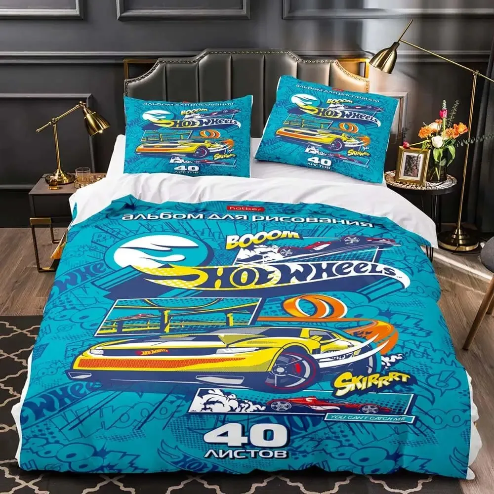 

Monster Jam Truck 3D Printed Duvet Cover Pillowcase Bedding Set Twin Full Queen King Size for Bedroom Decor