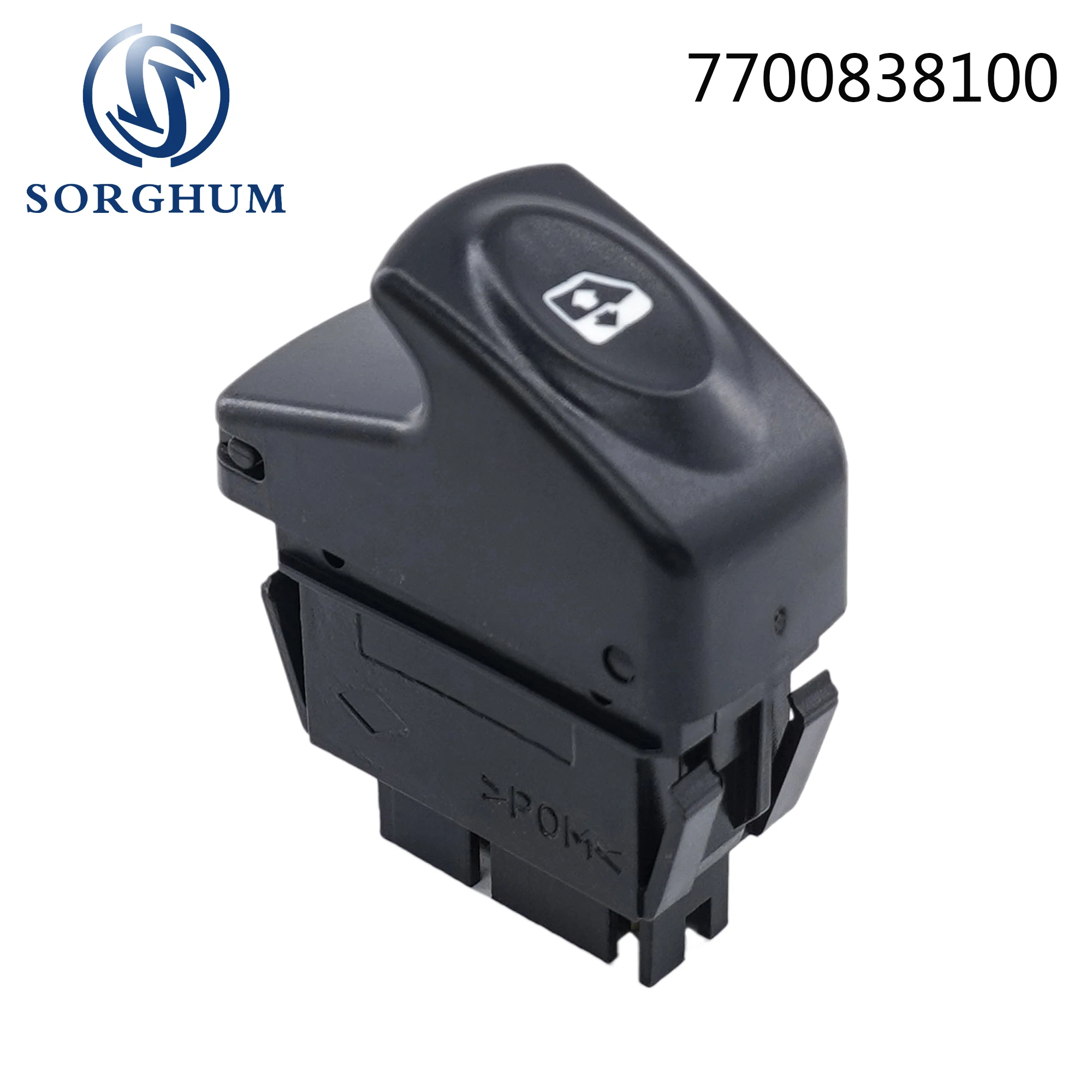 Sorghum Electric Power Window Lifter Control Switch Single Button 7700838100 7700838099 For Renault Kangoo KC0 KC1 Megane Clio