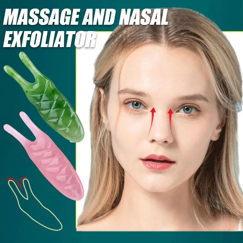 

Массажер для носа и лица Гуаша: многоточечный инструмент для лифтинга, ухода за носом и скрабинга тела