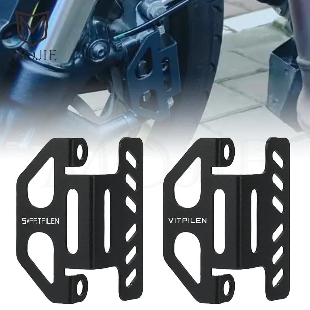 

For Husqvarna Vitpilen Svartpilen 125 200 401 2018-2023 Fender Crash Slider Motorcycle Front Brake Caliper Guard Cover Protector