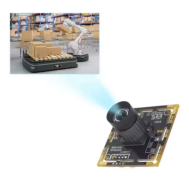 1080p IMX290 Sensor CMOS Camera Module with M12 Wide Angle Lens Low Light USB2.0 USB3.0 Connectivity