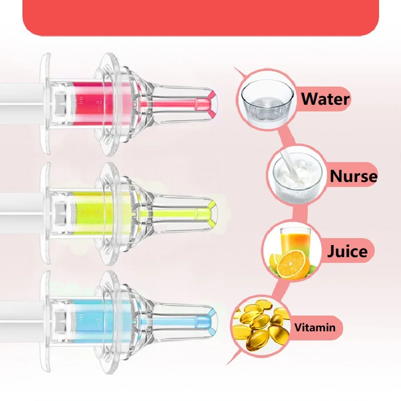 Baby Medicine Feeder Baby Dropper Medicine Feeder Children Needle Feeder Squeeze Medicine Dropper Dispenser Pacifier