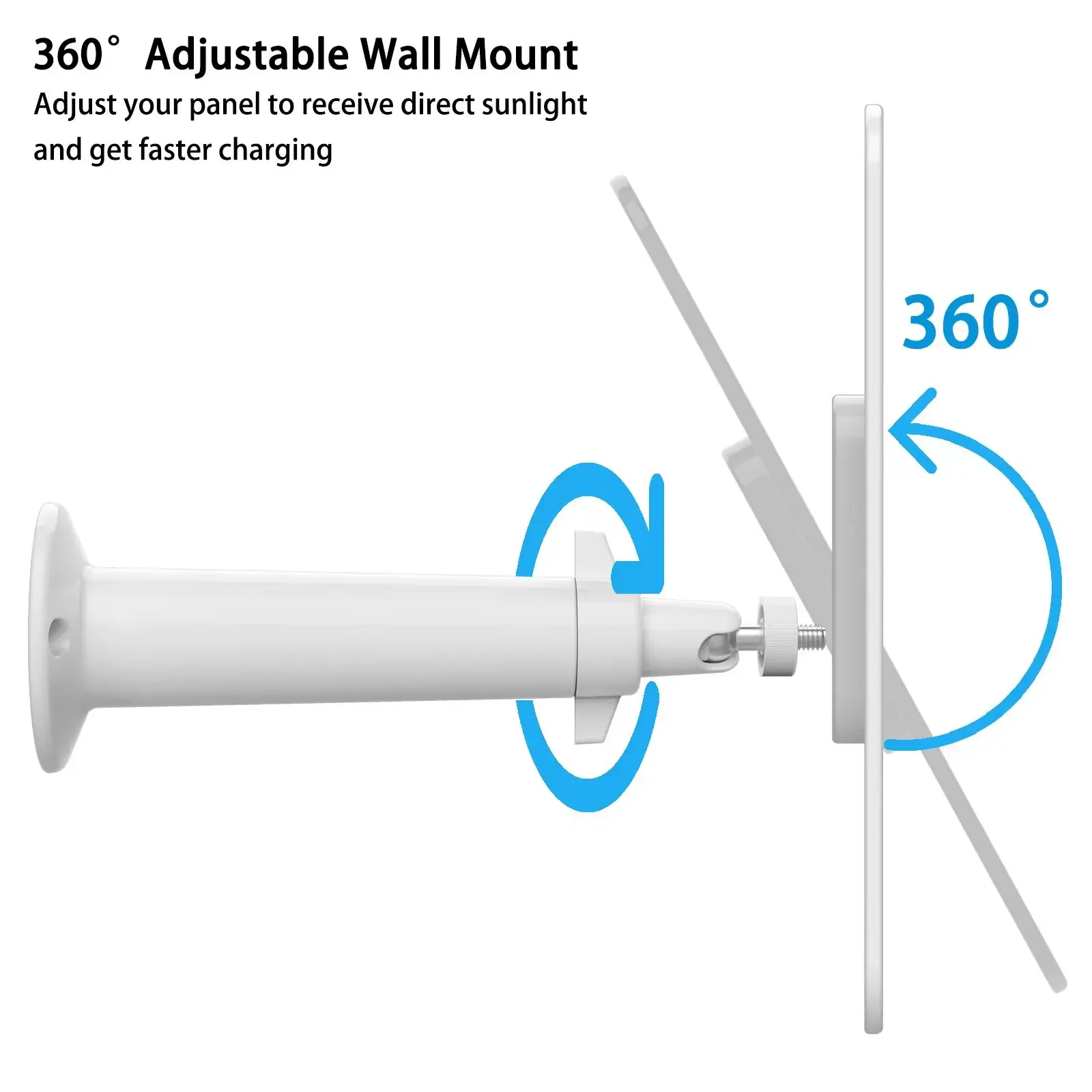 Imagem -06 - Painel Solar Compatível para Simplisafe sem Fio Câmera de Segurança ao ar Livre 4w