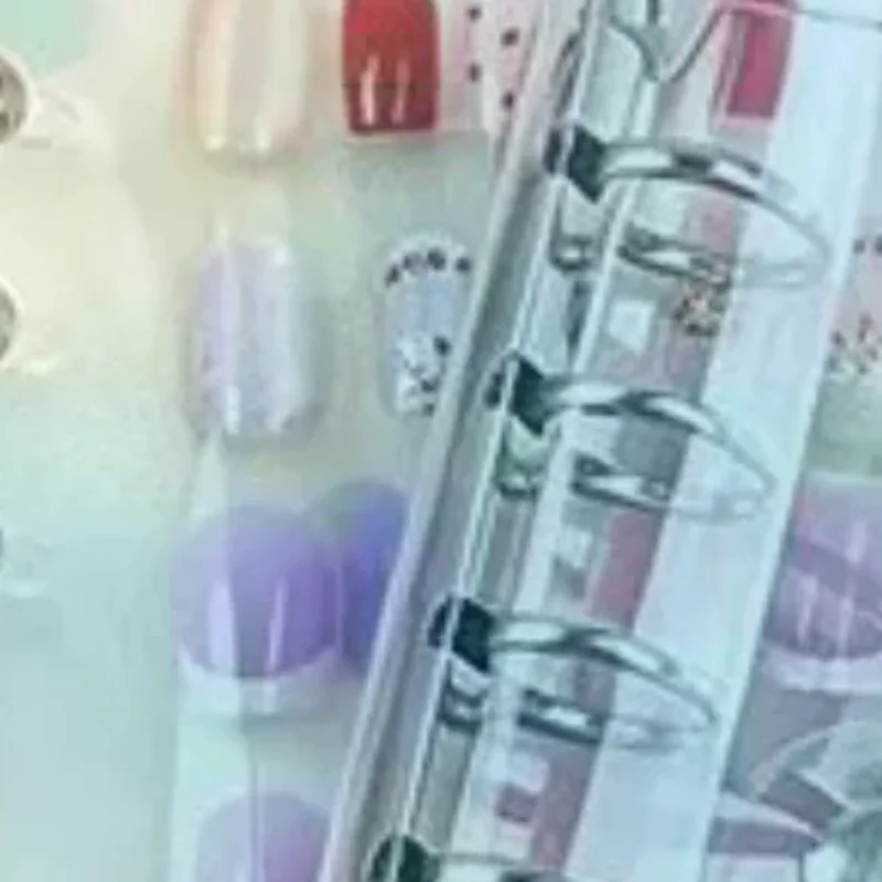 1/3Pcs Set Nail Art Storage Exhibition Album DIY Simple Nail Art Storage Tool Nail Display Organizers For Nail Art Tools