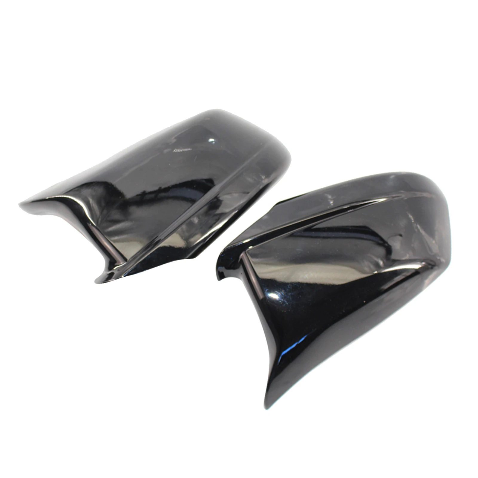 

2x Rearview Wing Mirror Cover Trim Black for BMW 5-Series F10 11-13