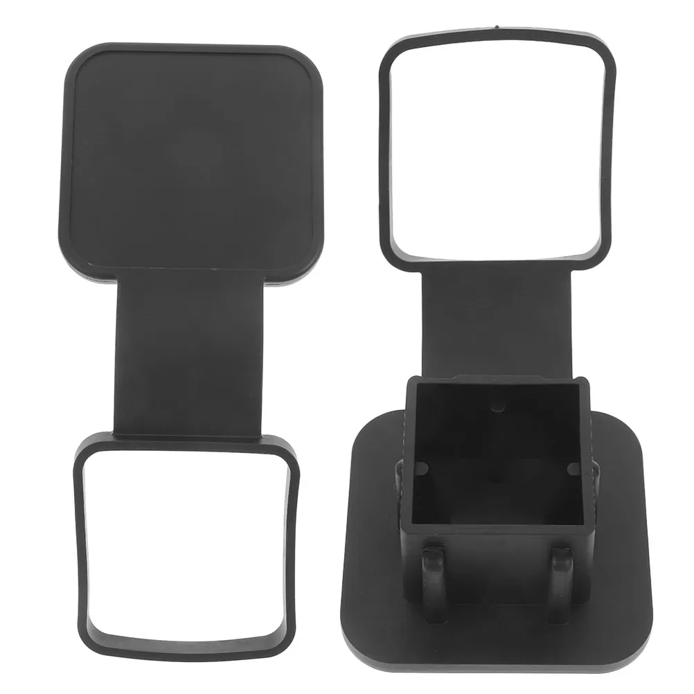 

2Pcs Universal Trailer Hitch Cover Plug Rubber Silicone Receiver Hitch Protector Cap Replacement for Car Truck Suv Accessories