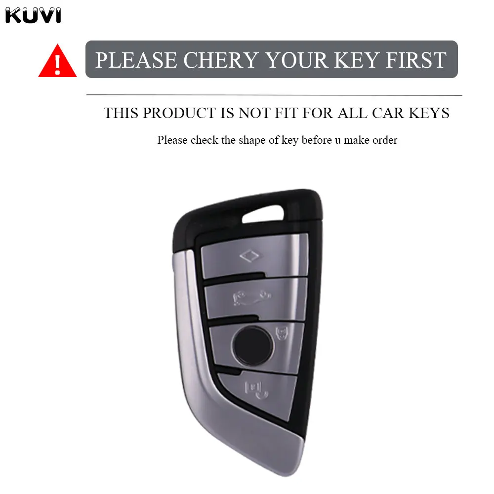 Fashion TPU Car Remote Key Case Cover Shell Fob For BMW X1 X3 X5 X6 X7 1 3 5 6 7 Series G20 G30 G11 F15 F16 G01 G02 F48 Keyless