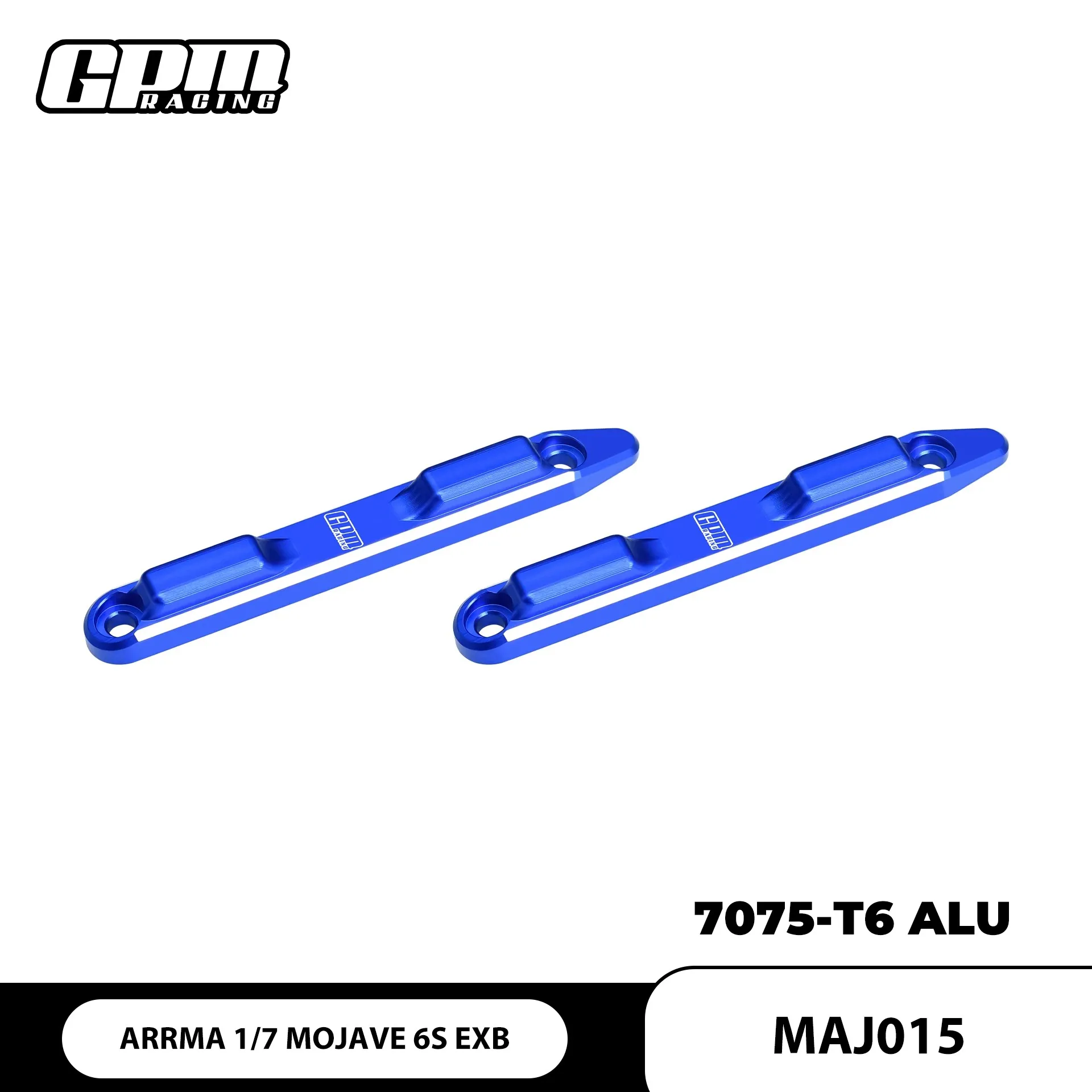 

ARRMA 1/7 Mohave EXB из алюминиевого сплава 7075, верхняя защитная полоса корпуса автомобиля
