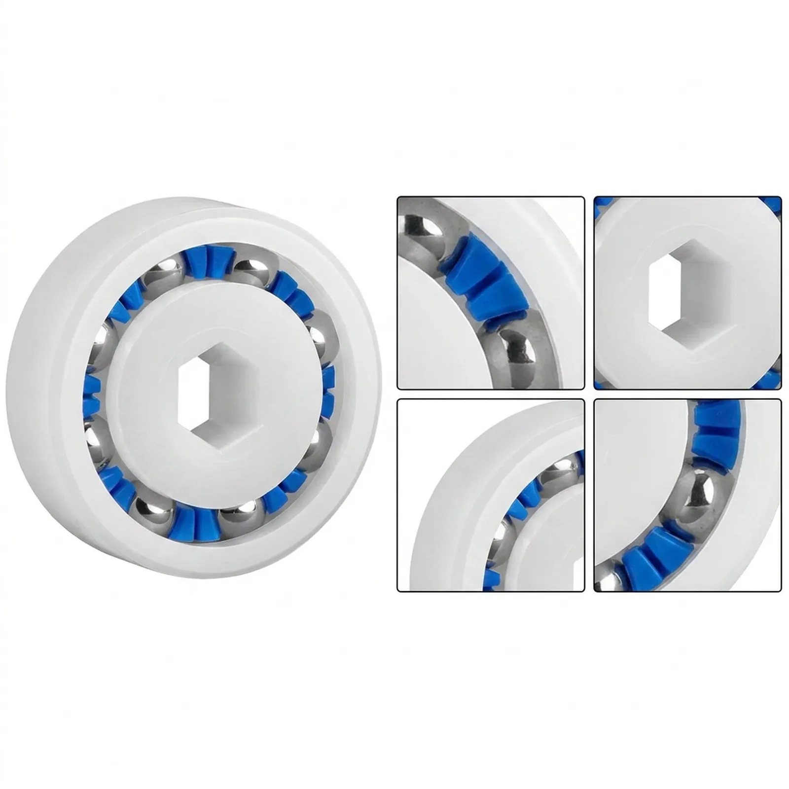 New Practical High Quality Engine Bearing Wheel Bearing Connects Quickly Easy To Use Thickness: 9/32\