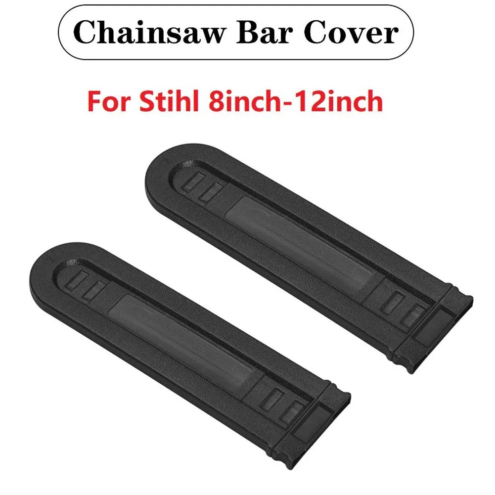 Set of 2 Chainsaw Bar Covers with Guide Plate Scabbard Guard Designed for Agriculture and Forestry Use to Protect Chainsaw Bars