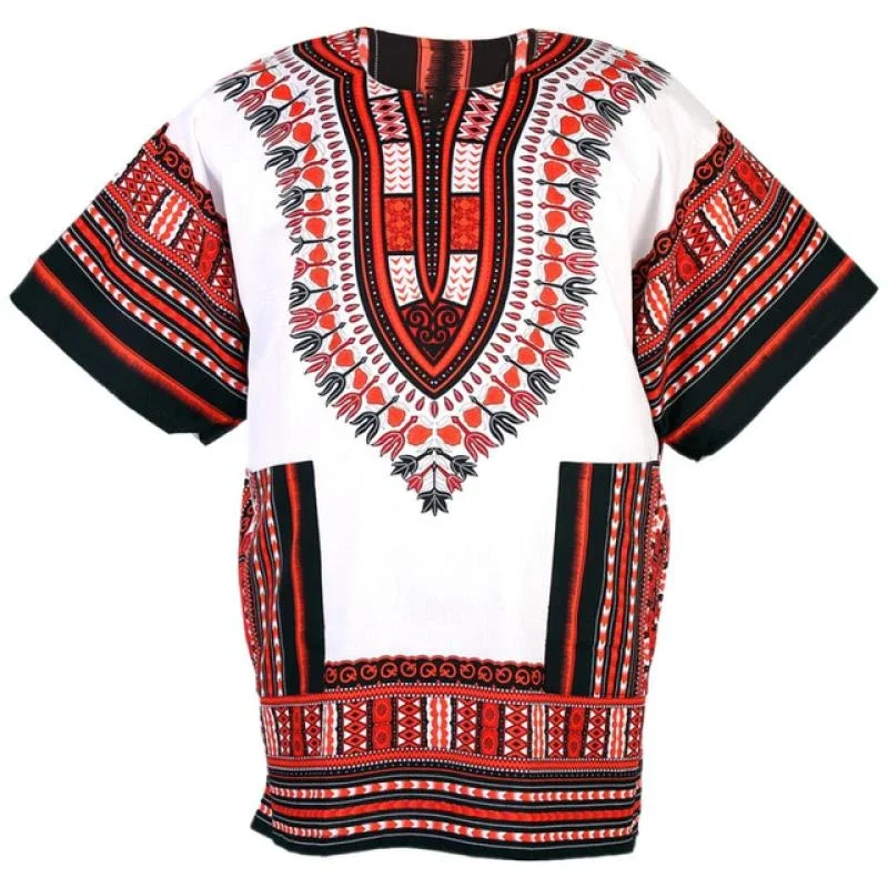 Herren Sommer-T-Shirt mit Afrikanischem Motiv, 3D-Druck, Kurzarm, Bequemes Oversize-Oberteil, Vintage Streetwear – Detail 11