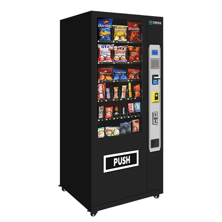 Small Business Machines Combo Drink Vending Machine For Foods And Drinks