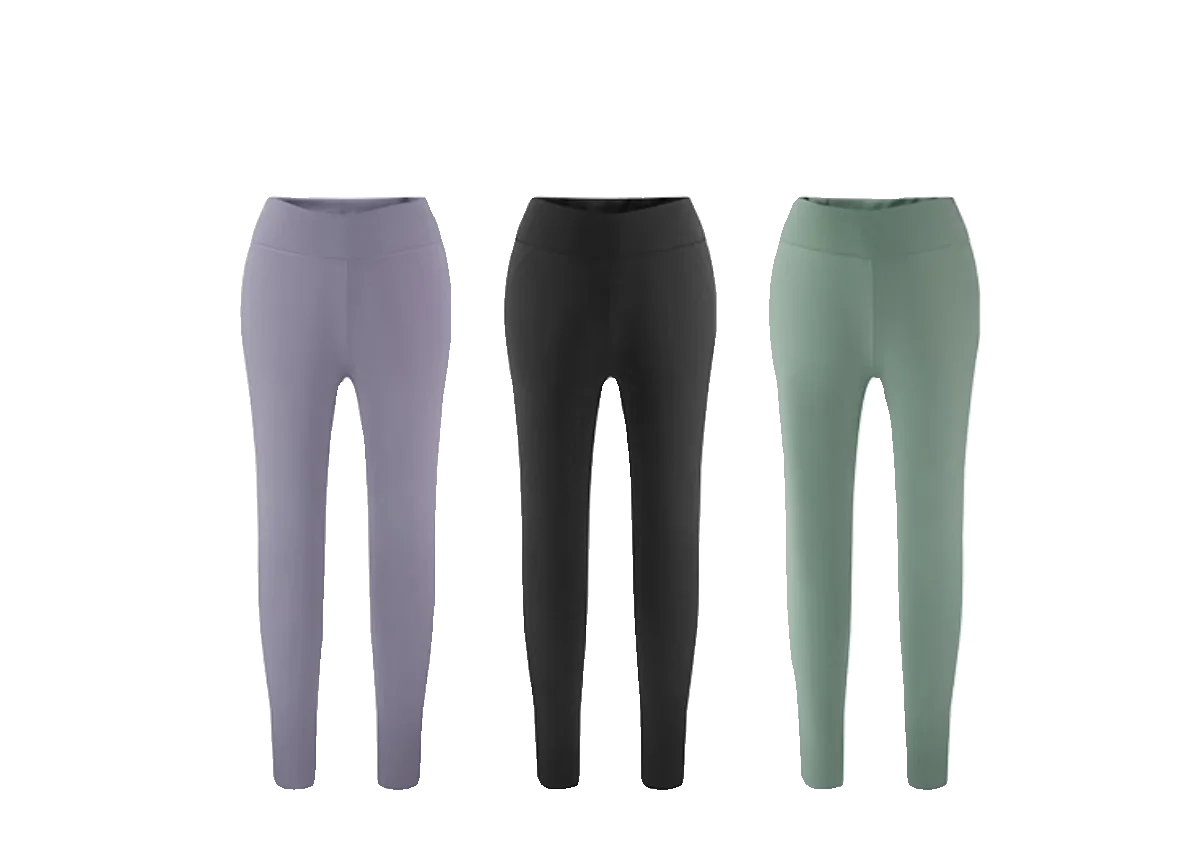 Calças de Yoga Mágicas Casuais para Mulheres, Ajuste Justo, Material Longo e Fino, Tendência de Primavera CWGB0