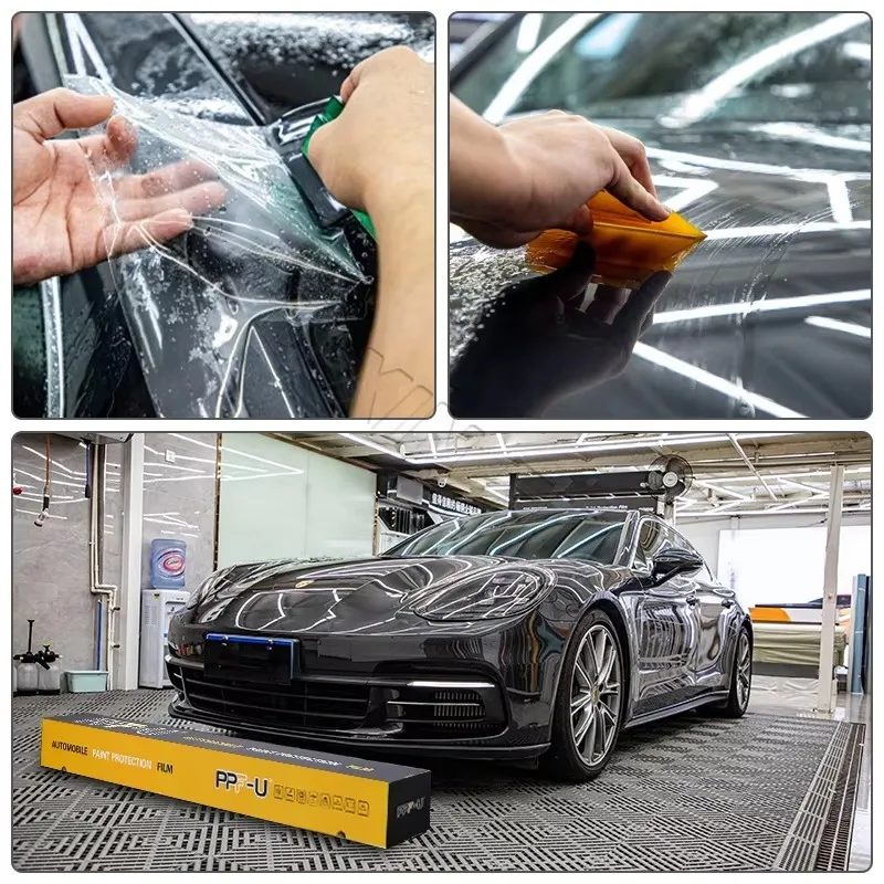 

Zuimi High-end High Quality 7.5Mil TPU PPF Film Anti Scratch Self Healing PPF TPH Gloss Clear Car Body PPF Paint Protection Film