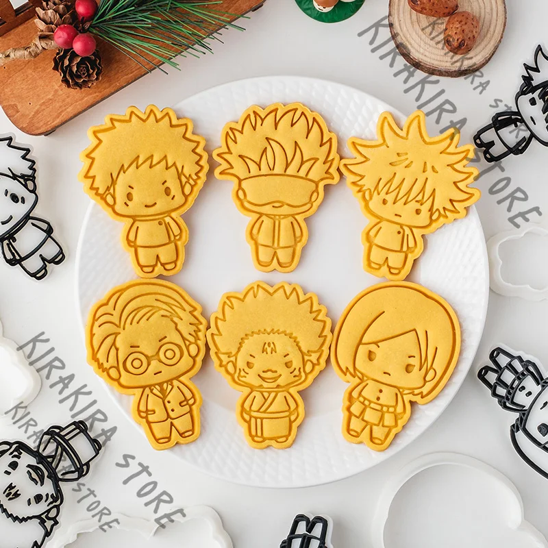 

Jujutsu Kaisen Ryomen Sukuna Cartoon Anime Characters Cookie Cutter Biscuit Mould Fondant Cutting Mold Beginner's Baking Tool
