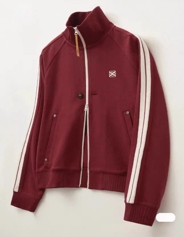 

ex Спортивная куртка на молнии для повседневного отдыха для мужчин и женщин, весна-осень, Новое поступление, пальто из смеси хлопка и полиэстера