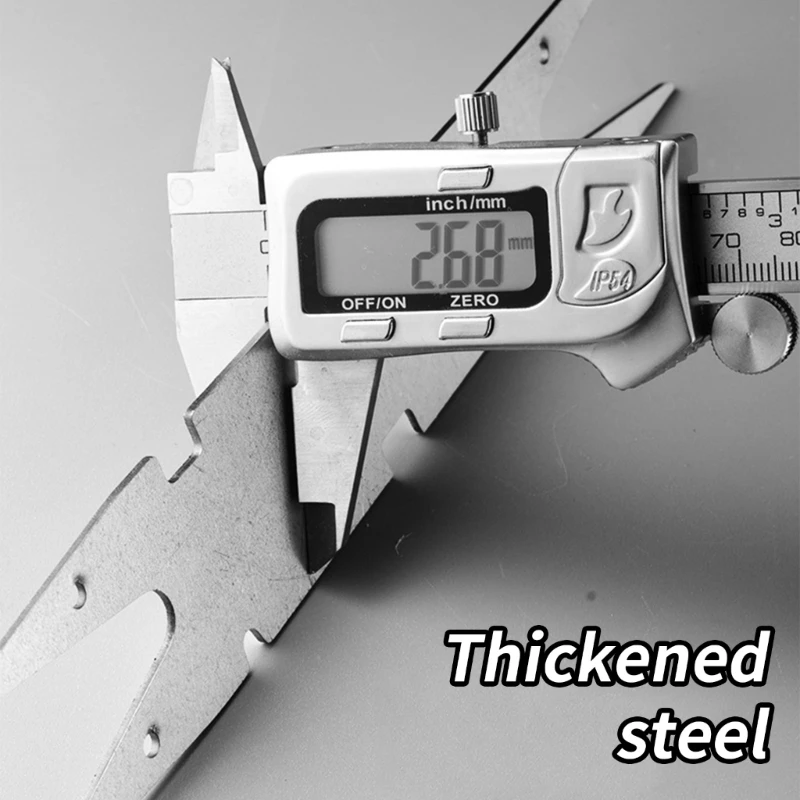 Woodworking Fishing Line Plate Stainless Winding Line Board Storage Wrap Holder Steel tile worker winding board