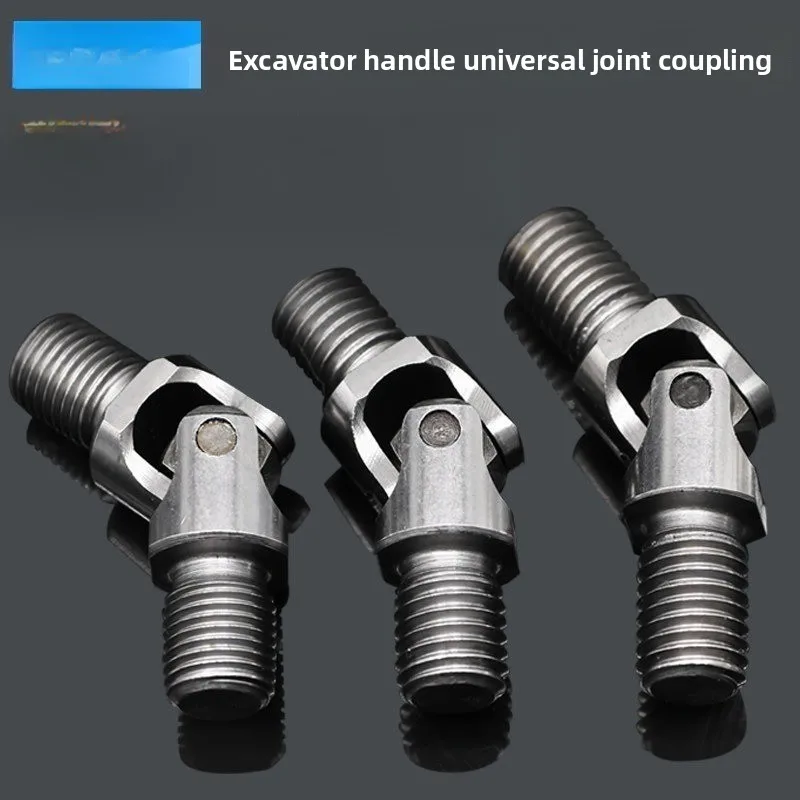 Cross universal joint coupling accessories, excavator handle, for  Komatsu Carter ZAX universal joint double thread