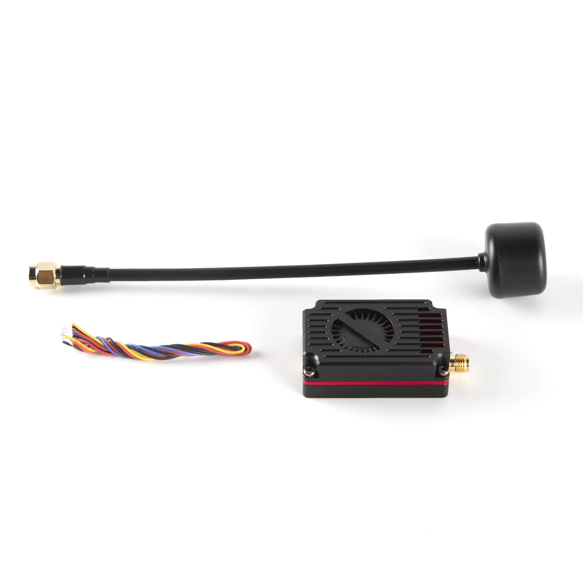 

RUSHFPV 3.3G 4W VTX 16CH 3170-3470MHz 7-30V Video Transmitter for Long Rang FPV Racing Drone